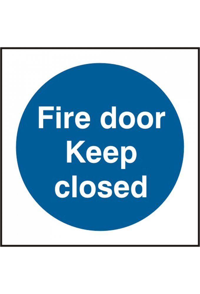 BSS11340 Fire Door Keep Closed Vinyl Version