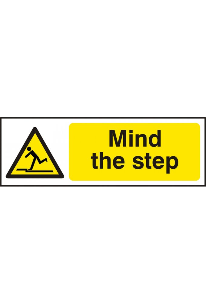 BSS11107 Mind The Step Sign Vinyl Version