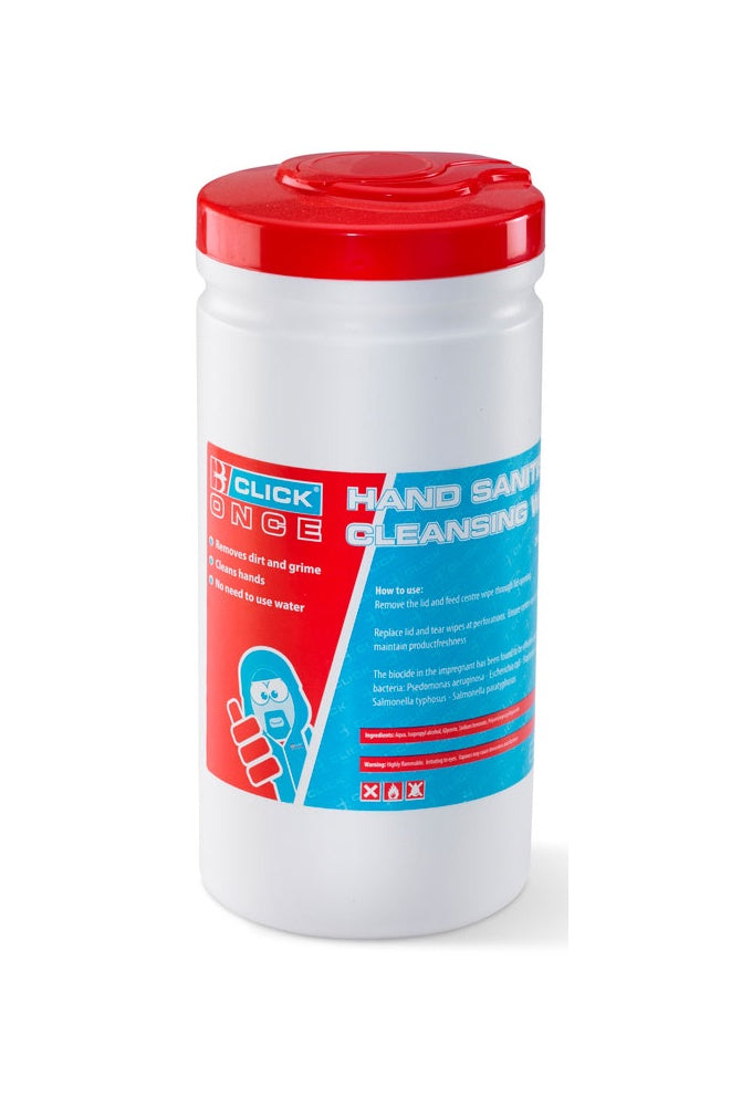 CO020 Click Hand Sanitizing Cleansing Wipes