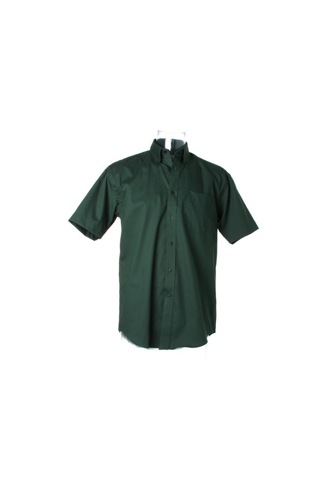 KK109 Corporate Oxford Short Sleeved Shirt  (Collar Size 14.5" To 19.5") 10 COLOURS