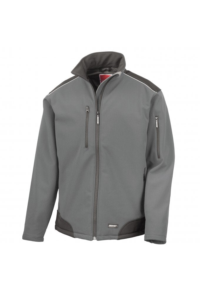 R124A RipStop Softshell Workwear Jacket (Small to 3XLarge) 4 COLOURS