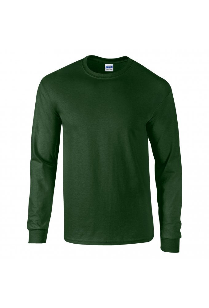 GD014 Ultra Cotton Long Sleeved T-shirt (Small To 2XL)  11 COLOURS