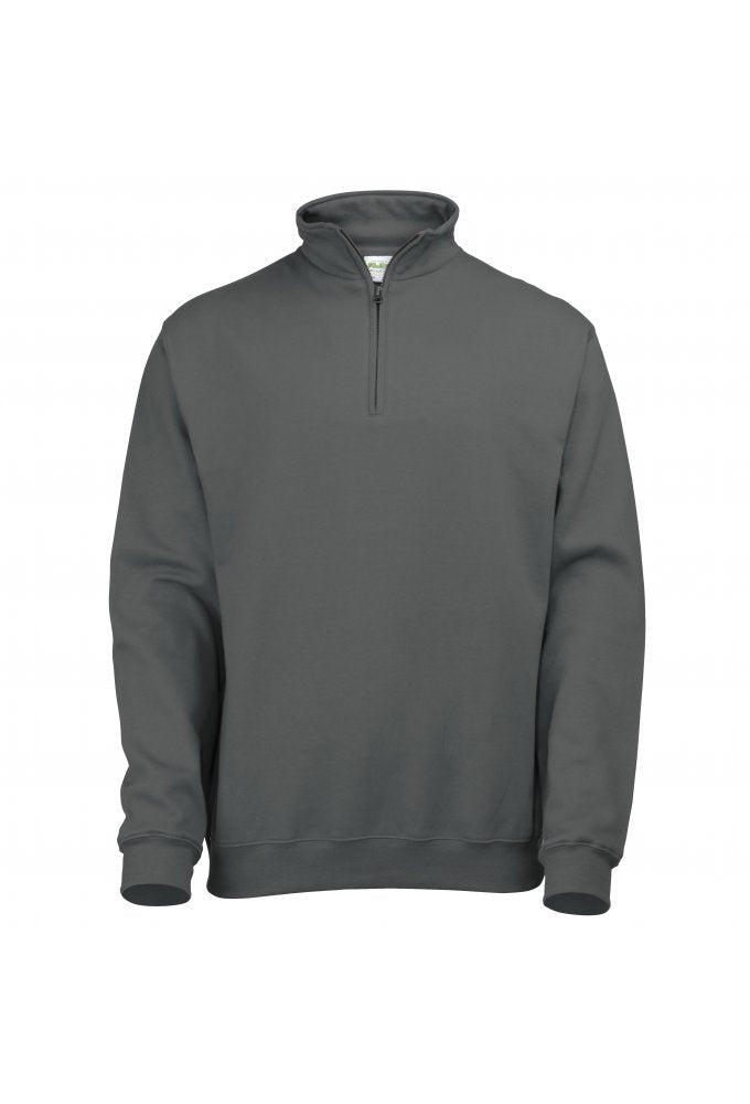 JH046  1/4 Zip Sweat Shirt (Small to 2Xlarge) 5 COLOURS