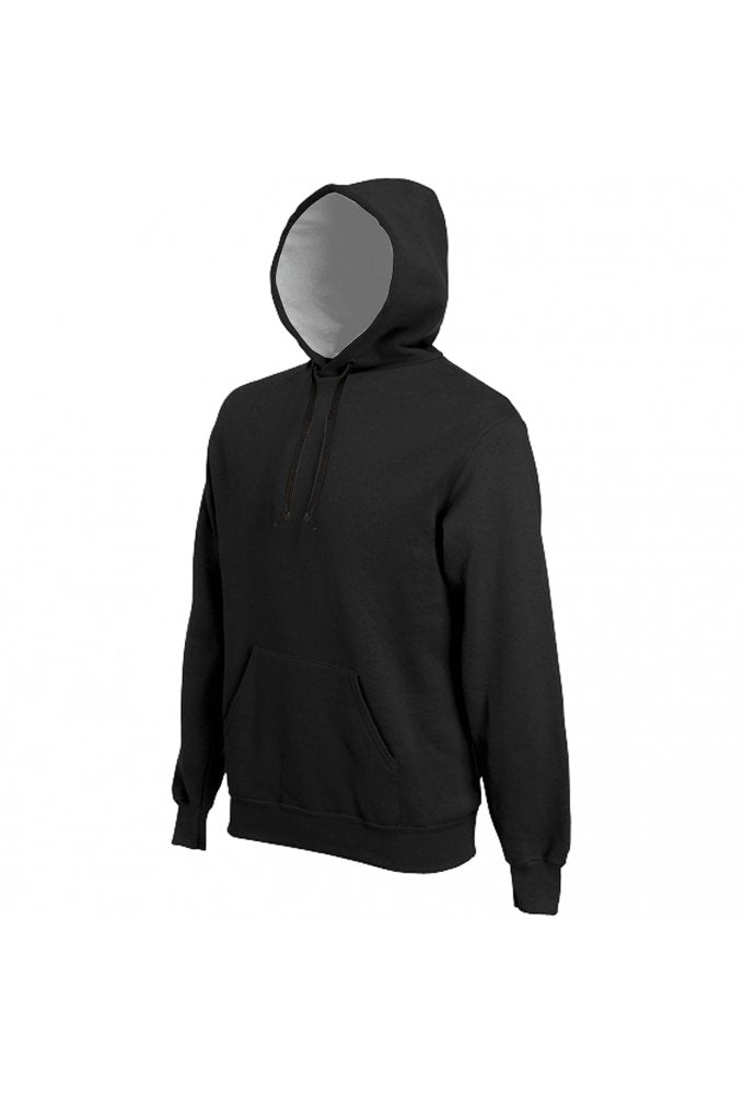 KB443 Heavy Contrast Hooded Sweatshirt (XSmall to to 3XLarge)  3 COLOURS