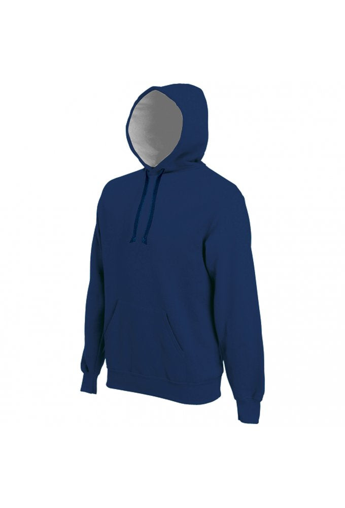 KB443 Heavy Contrast Hooded Sweatshirt (XSmall to to 3XLarge)  3 COLOURS