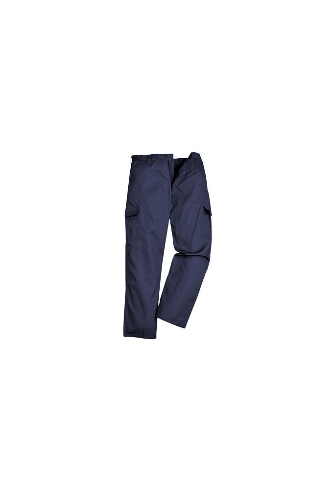 C701NAV Portwest Combat Trousers 3 Leg Lengths (28 to 52 Waist) Navy
