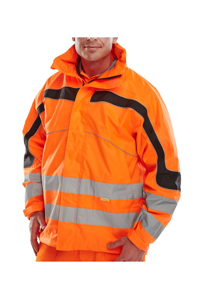 ET46 Eton Breathable Hi Vis Soft Shell Jacket  (Small To 6XL)