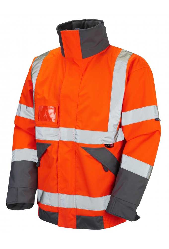 J02-O Rail Spec Class 3 Bickington Superior Bomber Jacket (Small To 6XL) RIS 3279 TOM