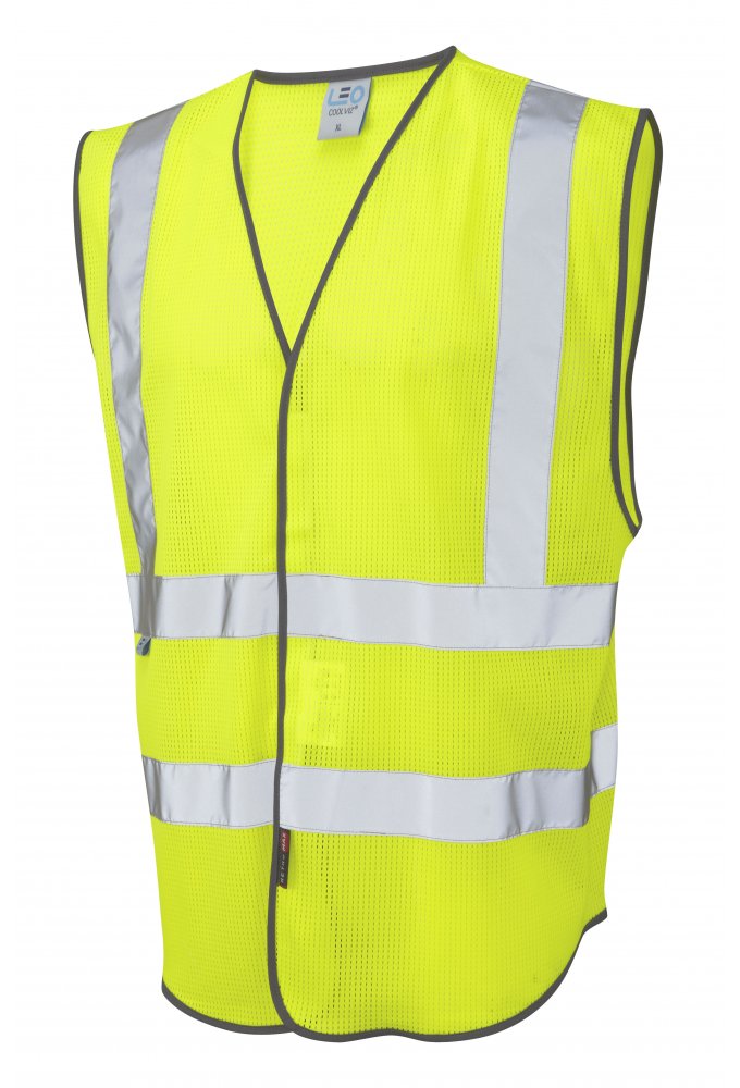 W04-Y Arlington Coolviz Hi Vis Vests (SMALL To 6XL)