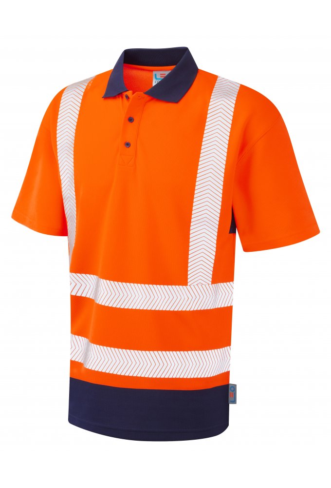 P11-O/NV Class 2 Dual Colour CoolViz Plus Polo (Small To 6XL)