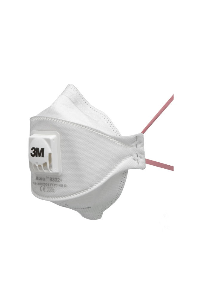 3M 9332+ Aura FFP3V Mask (Pack Size 10)