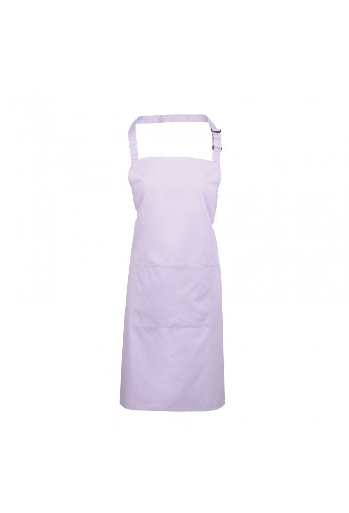 PR154 Bib Apron With Pockets (One Size)  21 Colours