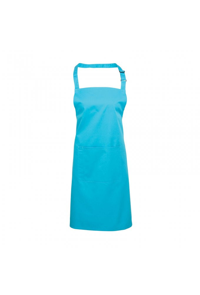 PR154 Bib Apron With Pockets (One Size)  21 Colours