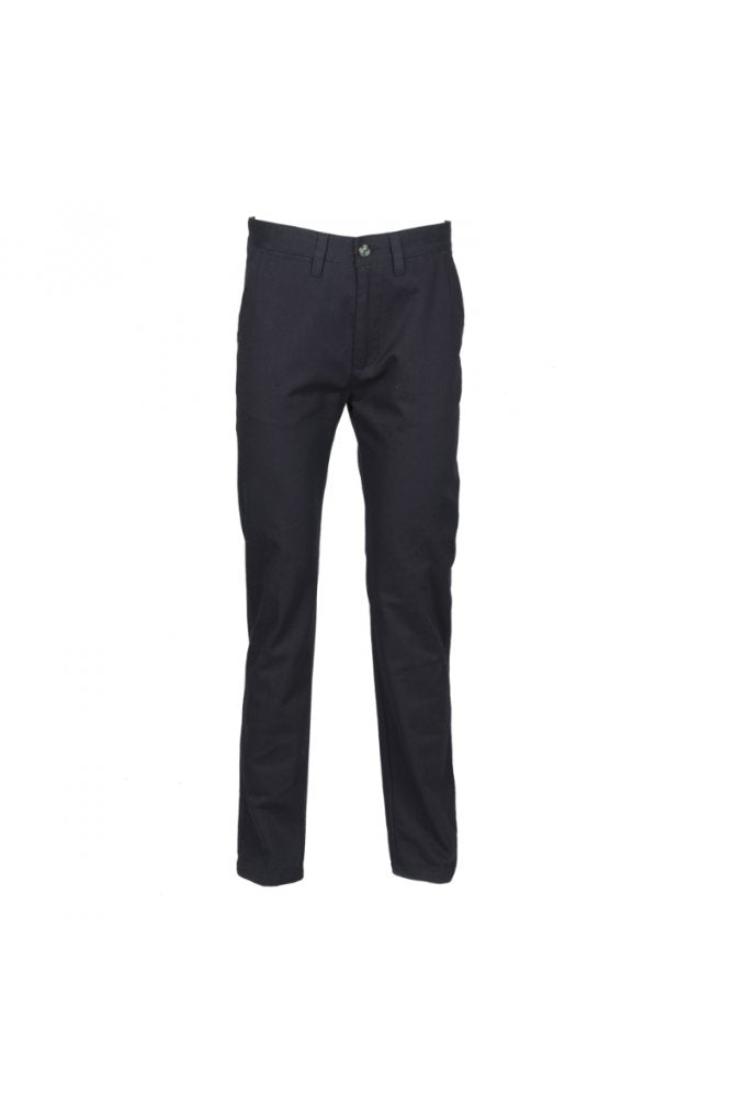 HB640 65/35 Flat Fronted Chino Trousers Navy