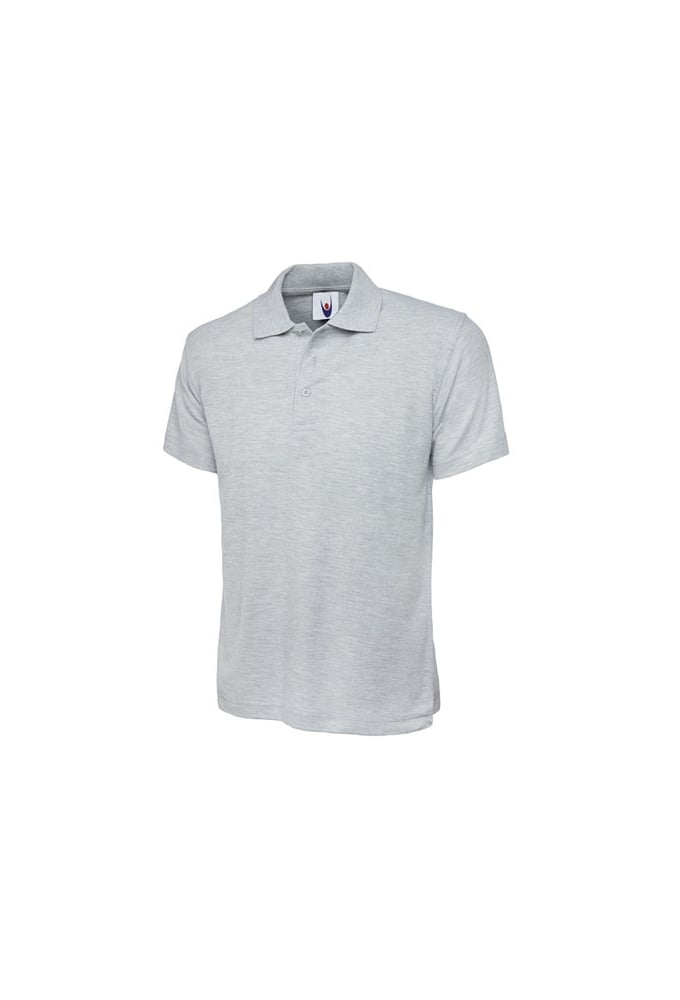 UC101 Uneek Classic Pique Polo Shirt 50/50 polycotton (XSmall To 6XL) 17 COLOURS