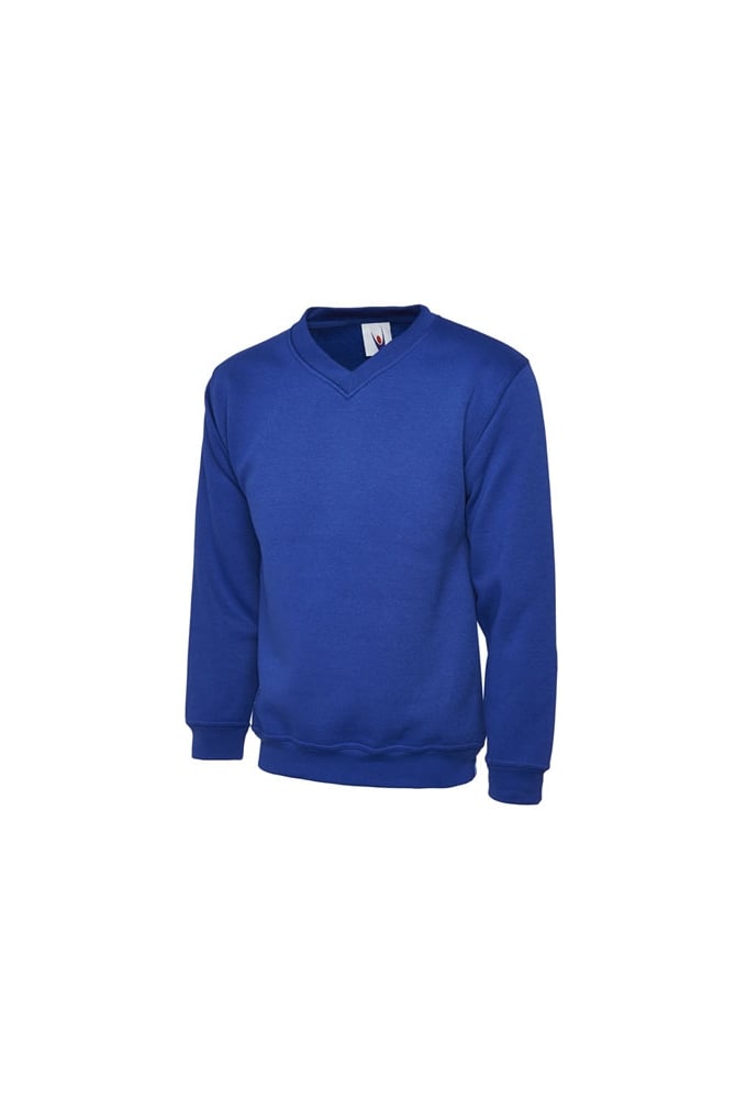 UC204 Premium V Neck Sweatshirt (Xsmall to 4Xlarge) 4 COLOURS