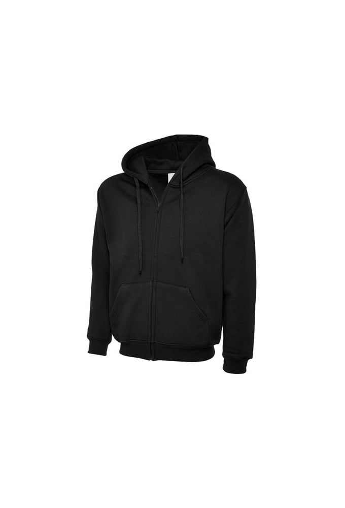 Uneek UC504 Classic Full Zip Hooded SweatShirt 50/50 pollycotton (Xsmall to 3Xlarge) 12 COLOURS