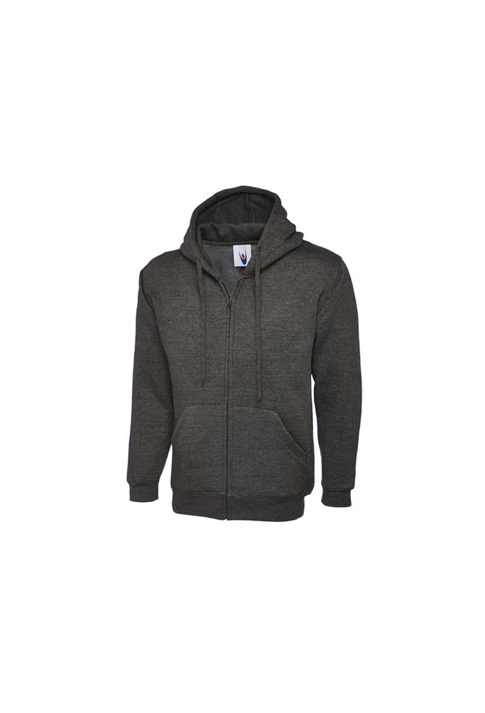 Uneek UC504 Classic Full Zip Hooded SweatShirt 50/50 pollycotton (Xsmall to 3Xlarge) 12 COLOURS