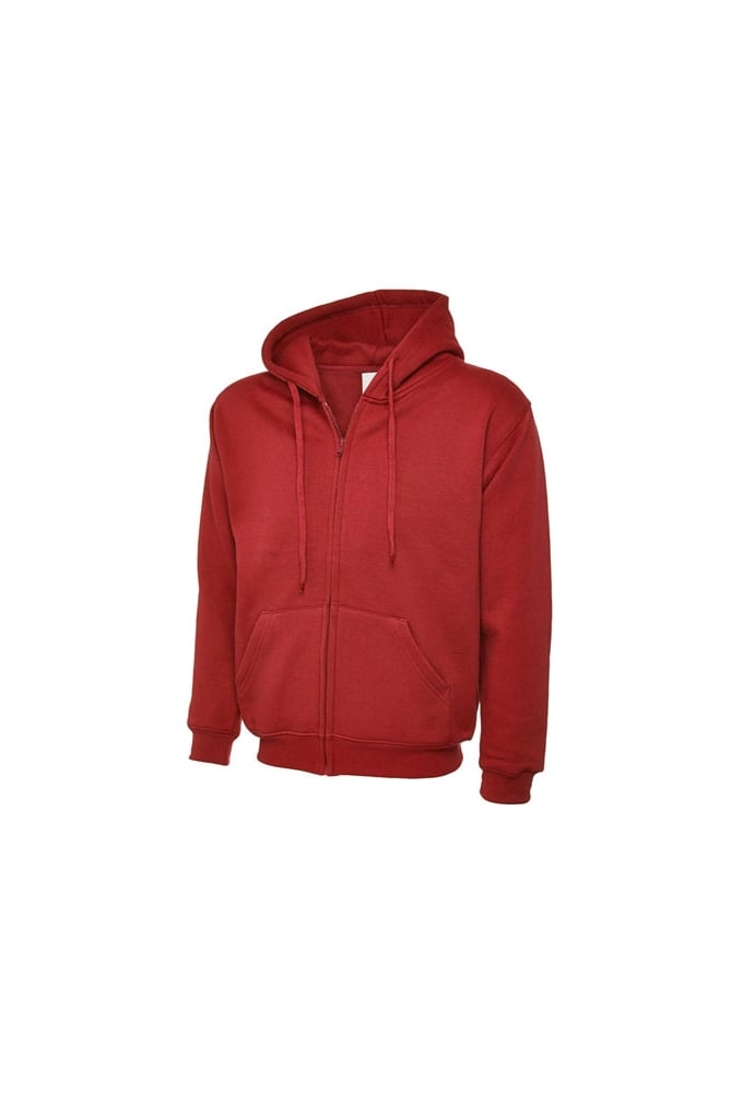 Uneek UC504 Classic Full Zip Hooded SweatShirt 50/50 pollycotton (Xsmall to 3Xlarge) 12 COLOURS