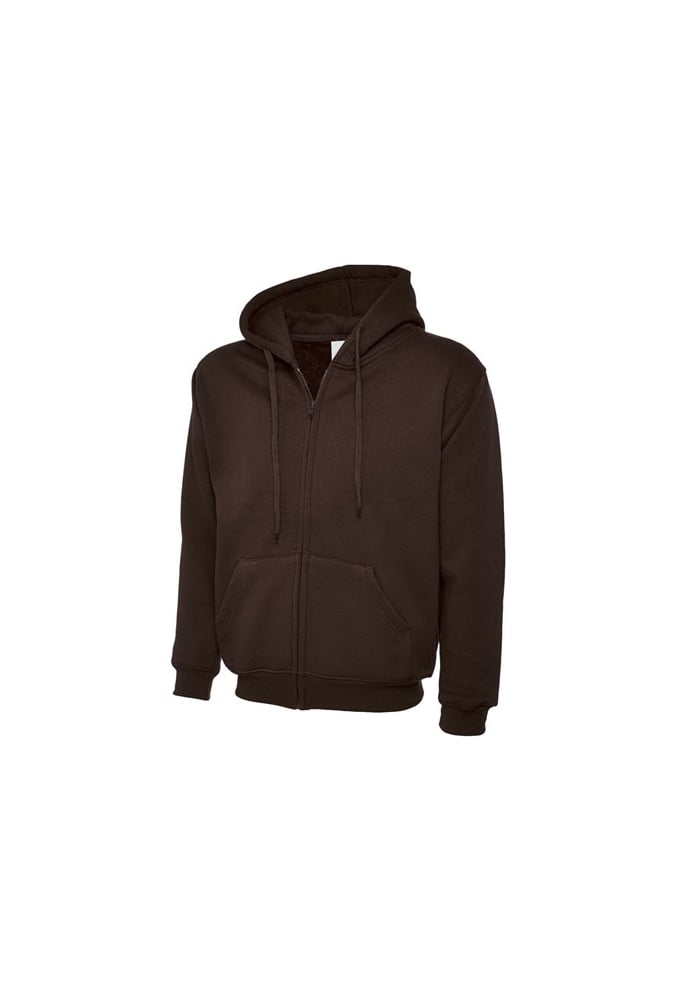 Uneek UC504 Classic Full Zip Hooded SweatShirt 50/50 pollycotton (Xsmall to 3Xlarge) 12 COLOURS