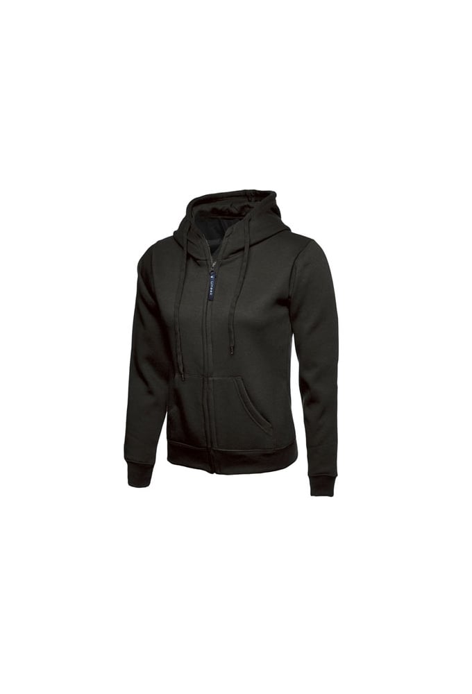 UC505 Ladies Classic Full Zip Hooded SweatShirt (XSmall to 3Xlarge) 11 COLOURS