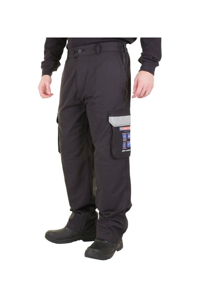 CARC4 Beeswift Flame Retardent Anti Static ARC Compliant Trousers Navy  (30 TO 50 WAIST)