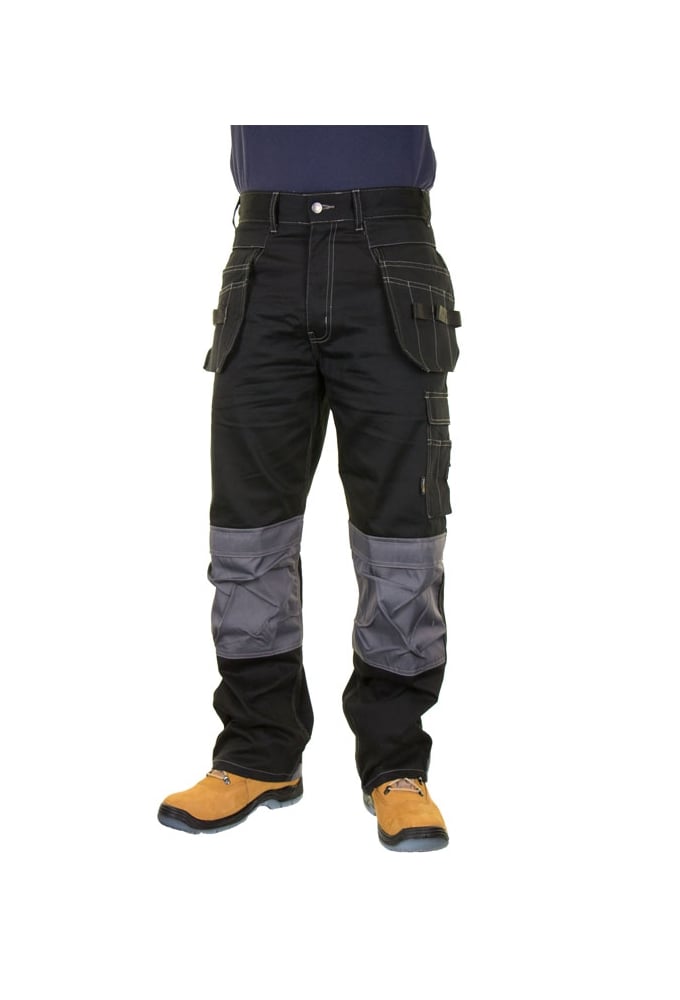 KMPTBL Click Kington Black M/Pocket Trousers