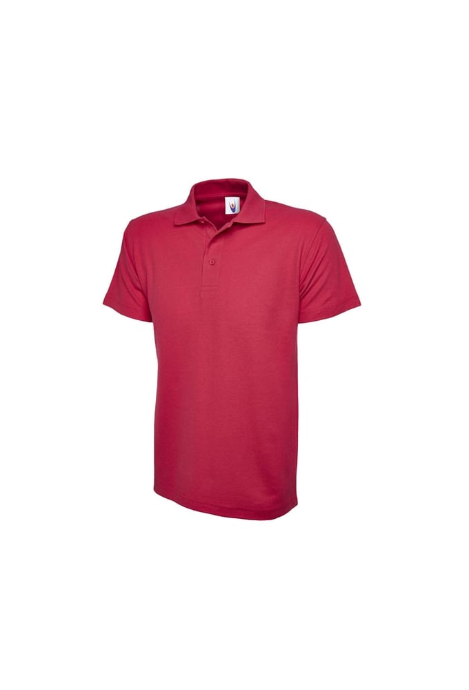 UC101 Uneek Classic Pique Polo Shirt 50/50 polycotton (XSmall To 6XL) 17 COLOURS