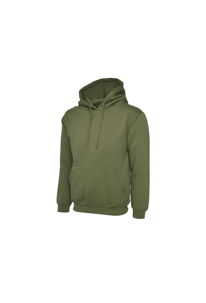 UC502 Classic Hooded SweatShirt 50/50 Polycotton (Xsmall to 4Xlarge) 22 Colours