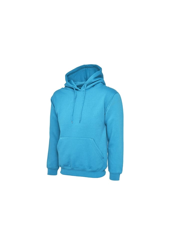 UC502 Classic Hooded SweatShirt 50/50 Polycotton (Xsmall to 4Xlarge) 22 Colours