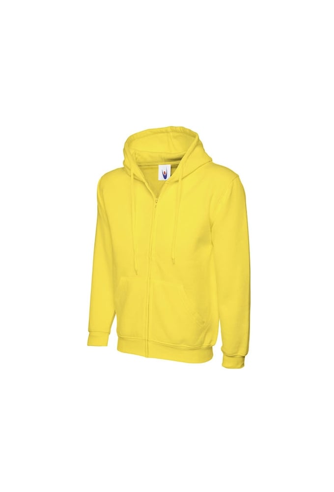 Uneek UC504 Classic Full Zip Hooded SweatShirt 50/50 pollycotton (Xsmall to 3Xlarge) 12 COLOURS