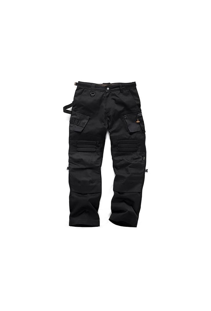 T522BL Floor Layer Trousers Black
