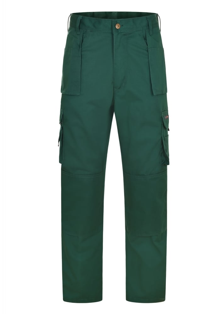 UC906BG Super Pro Trousers Bottle Green  (28 To 52 Waist ) Reg and Tall Leg