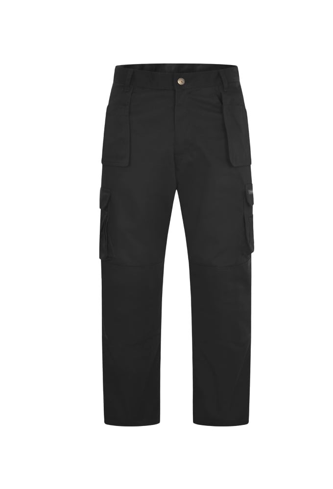 UC906BK Super Pro Trousers Black (28 TO 52 Waist) Short, Reg and Tall Leg