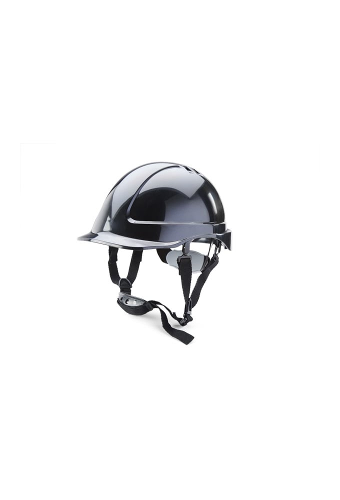 BBSHRPBL Black B-Brand Short Peak Helmet (OneSize)