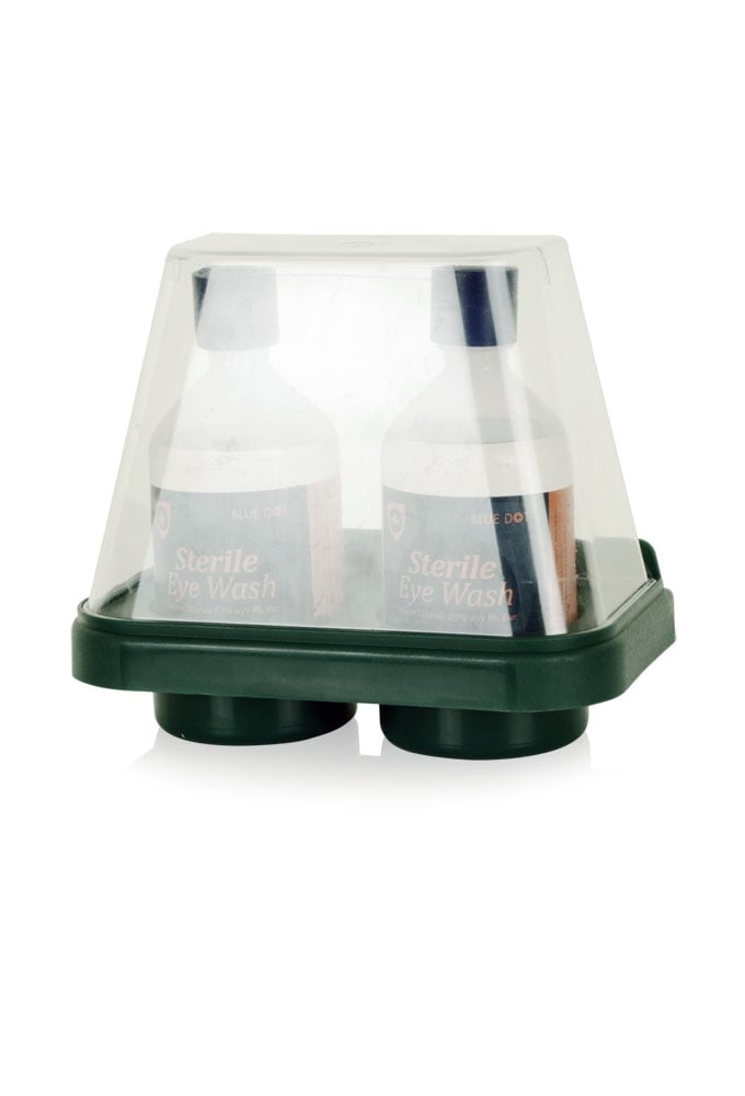 CM0702 Click Medical Double Eyewash stand With 2x500ml