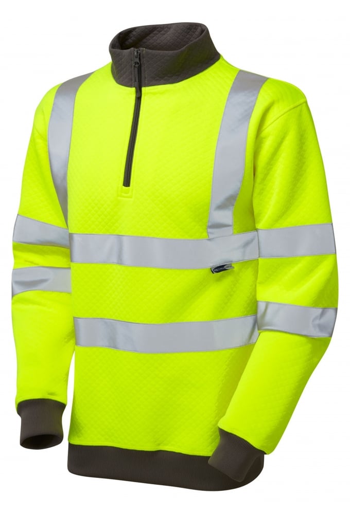 SS01-Y Class 3 Brynsworthy 1/4 Zip Sweatshirt (Small To 6XL)