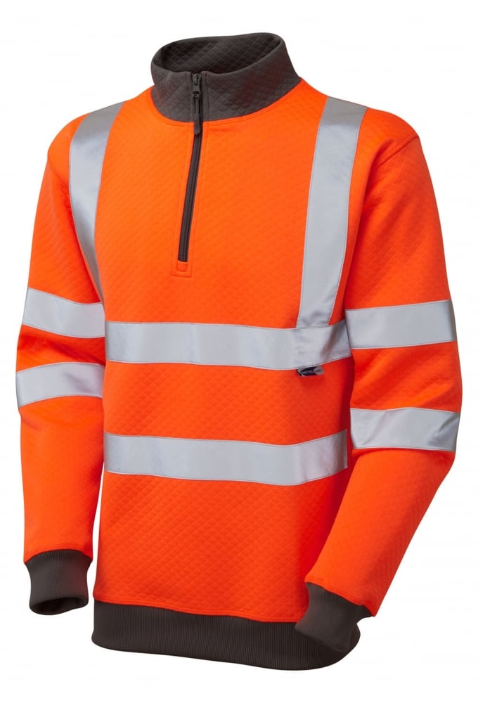 SS01-O Class 3 Brynsworthy 1/4 Zip Sweatshirt (Small To 6XL)