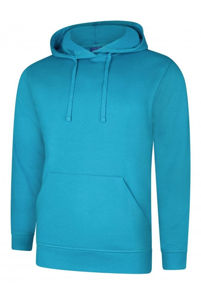 UC509 DELUXE HOODED SWEATSHIRT (XSMALL TO 5XLARGE) 25 COLOURS