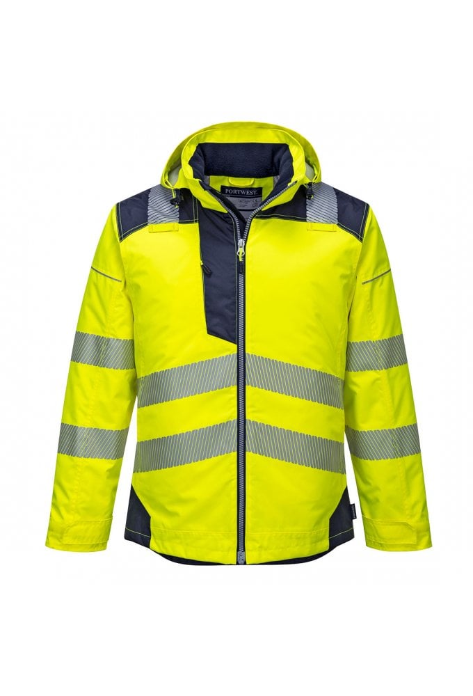 T400 Portwest Hi Vis Winter Softshell Jacket (XS TO 4XL) 7 COLOURS RIS 3279 TOM Issue 2 (Orange Only)