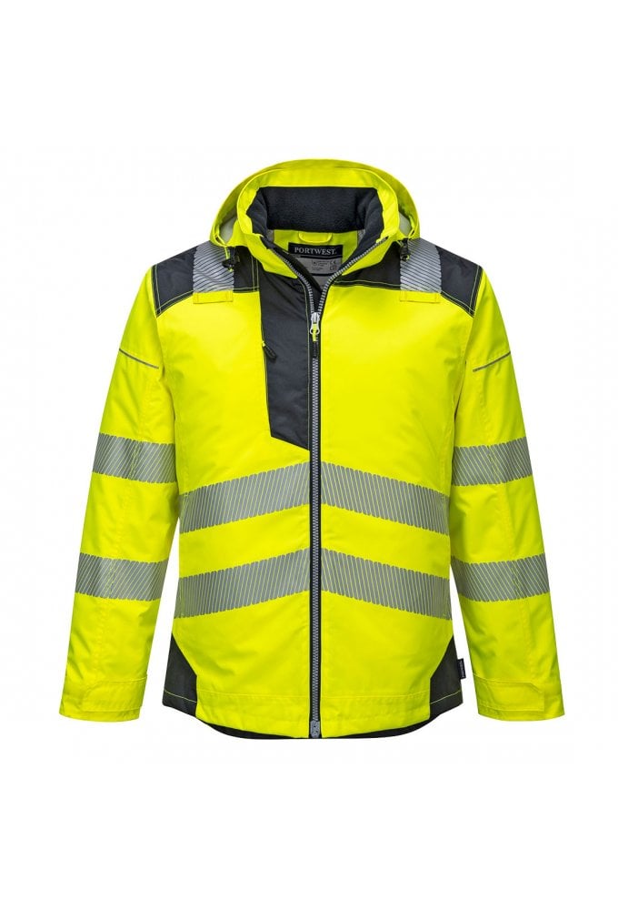 T400 Portwest Hi Vis Winter Softshell Jacket (XS TO 4XL) 7 COLOURS RIS 3279 TOM Issue 2 (Orange Only)
