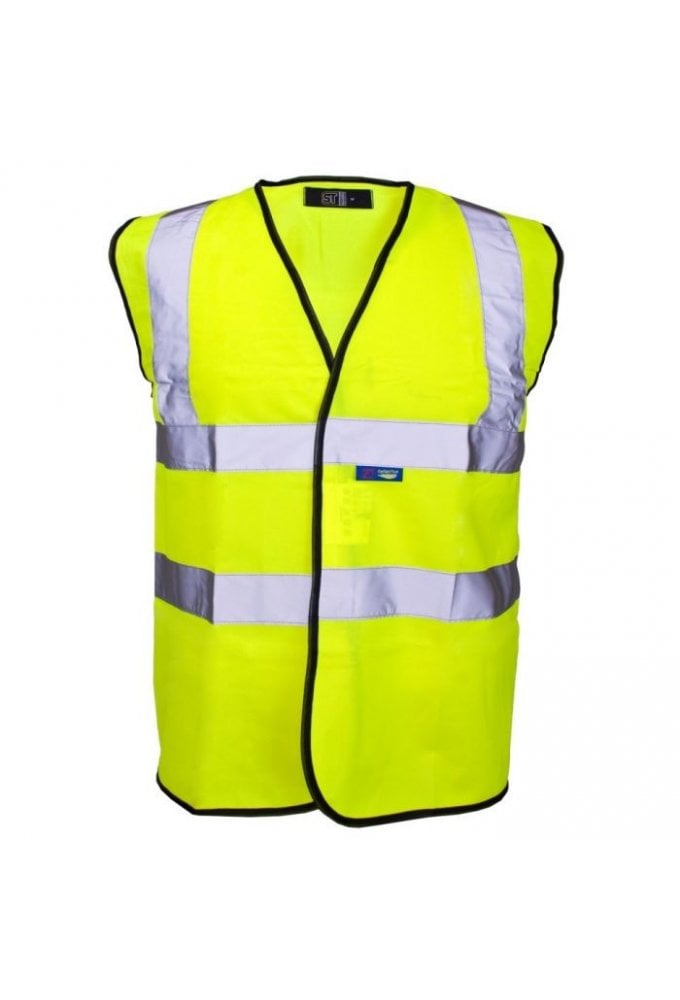 HVW101 - Perfect For Printing High Visibility Vests – Custom Safety Workwear (Small to 6XL Yellow)