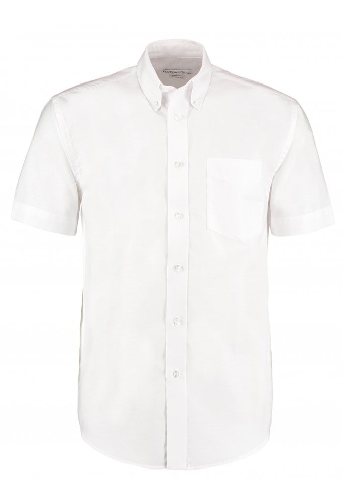 KK350 WorkWear Oxford Short Sleeved Shirt (Collar Size 14.5 To 19.5) 5 COLOURS
