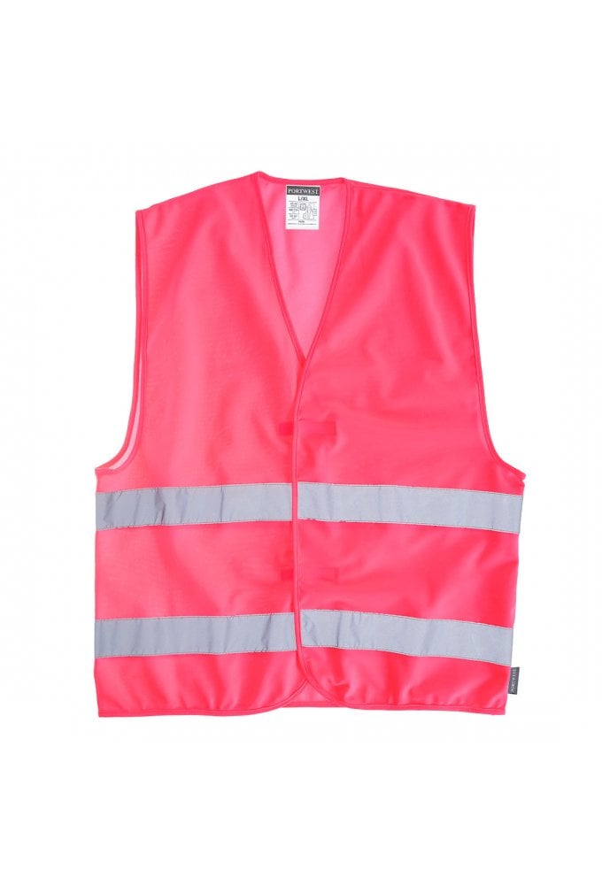 F474 Portwest Iona Hi Vis Vests (Small To 3XL) 5 COLOURS