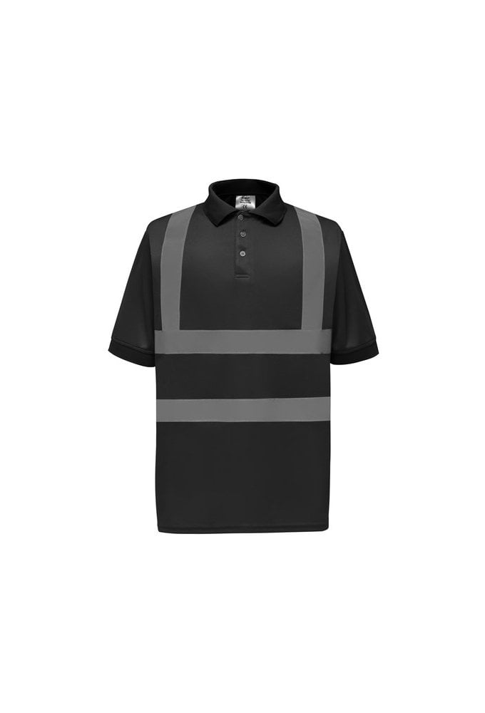 YK020 Hi-Vis Short Sleeved Polo (Small To 3XL)  4 COLOURS  RIS 3279 TOM In Orange