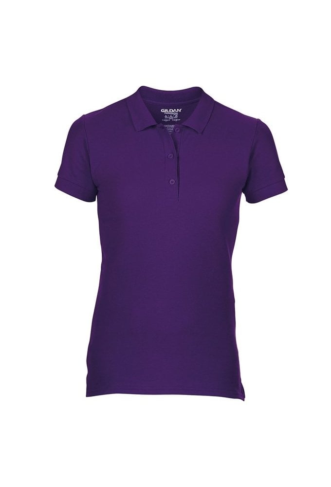 GD045 Gildan Ldies Fit Driblend Double Pique Polo (Small to 2XLarge) 11 COLOURS