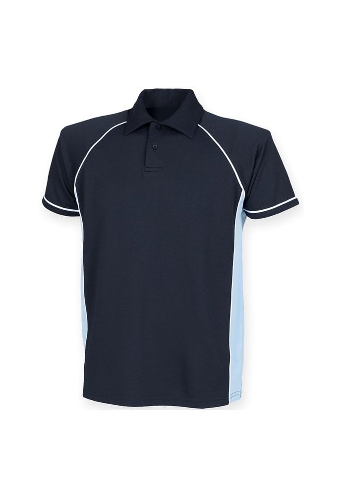 LV370 Piped Performance Polo  (XS to 3XLarge)  11 COLOURS