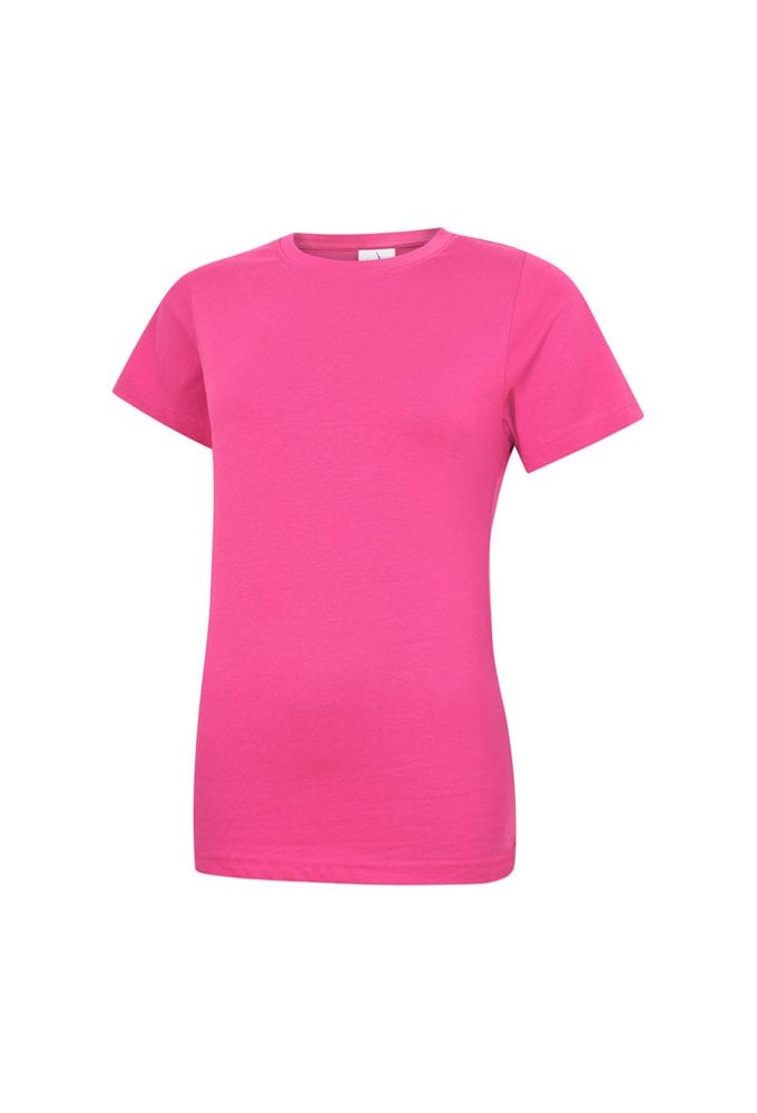 UC318 Ladies Classic Crew Neck T-Shirt (Xsmall to 2Xlarge) 11 COLOURS