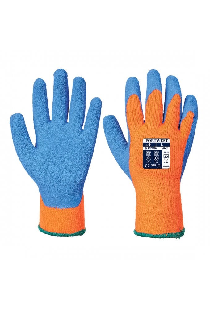 A145 - Portwest Cold Grip Glove (size 8 to 11) 2 COLOURS