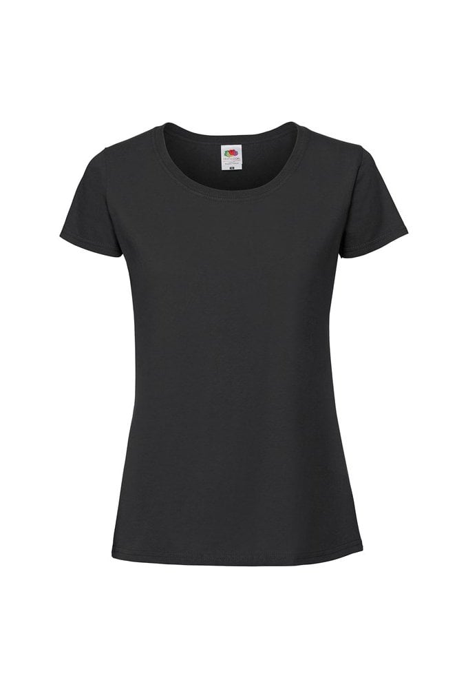 SS424  Ladies Fit  Ring Spun Premium T-Shirt (XSmall to 2XLarge) 7 COLOURS